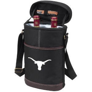 NCAA Texas Longhorns Insulated 2-Bottle Wine Tote - 1 of 4