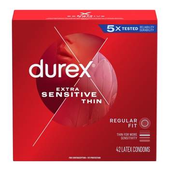 Durex Extra Sensitive Value Pack Latex Condoms - 42ct