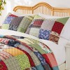 Greenland Home Fashions Renee Upcycle Luxurious Comfortable Ultra Soft Pillow Sham Multicolor - 4 of 4