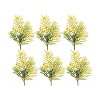 Mimosa Leaf Berry Spray (Set of 6) - 2 of 3