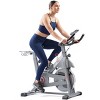 Sunny Health & Fitness SMART Magnetic Resistance Exercise Bike with Dumbbell Holder - SF-B123033 - 2 of 4