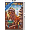 Trends International Disney Pixar Elemental - Firetown Framed Wall Poster Prints - 3 of 4