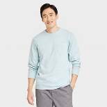 Men's Standard Fit Crewneck Long Sleeve T-Shirt - Goodfellow & Co™