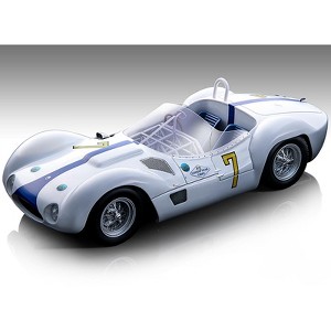 Maserati Birdcage Tipo 61 #7 Stirling Moss Winner Cuba GP (1960) Limited Edition to 85 pieces 1/18 Model Car by Tecnomodel - 1 of 3