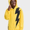 Boys' Pikachu Character Hooded Sweatshirt - Yellow - 2 of 4