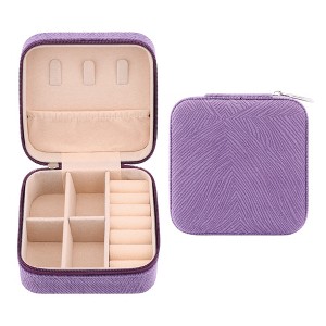REGALWOVEN Women's Portable Compact Lightweight Waterproof Jewelry Boxes - 1 of 4