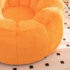 Chic Crate-Oversized Bean Bag Lounger – Shell-Shaped Faux Fur Lounge Chair with Removable Filler, Adults & Kids Accent Floor Sofa for Gaming & Reading - 3 of 3