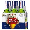 Stella Artois 0.0 Non-Alcoholic Lager Beer - 6pk/11.2 fl oz Bottles - 2 of 4
