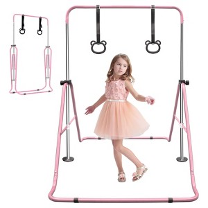 SUGIFT Kids Adjustable Gymnastics Bar Foldable Home Training Bar for Ages 3–10 - 1 of 4