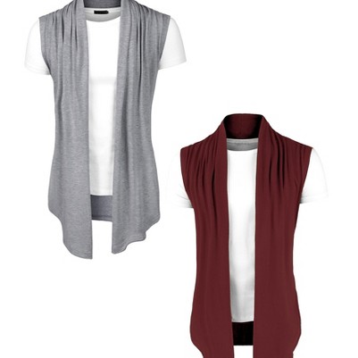burgundy/gray