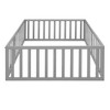 Okak Bed Guard Rails for Full Size Bed,Baby Bed Rail Guard for Toddlers,Gray - 3 of 4