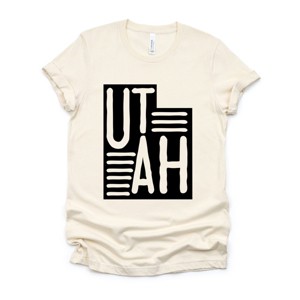 Simply Sage Market Utah Typography Short Sleeve Tee - 1 of 4