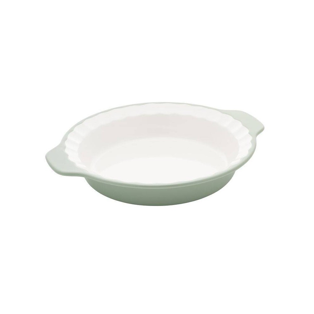 KitchenAid 9 Vitrified Stoneware Pie Plate Pistachio