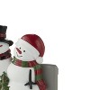 SKL Home Saturday Knight Ltd Woodland Winter Toothbrush Holder - 4.24x2.58x4.27, Red - image 2 of 3