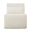 CAVINAS Chenille Bean Bag Chair,Lazy Chair with Memory Foam,Cozy Lounge Chair for Living Room - 4 of 4