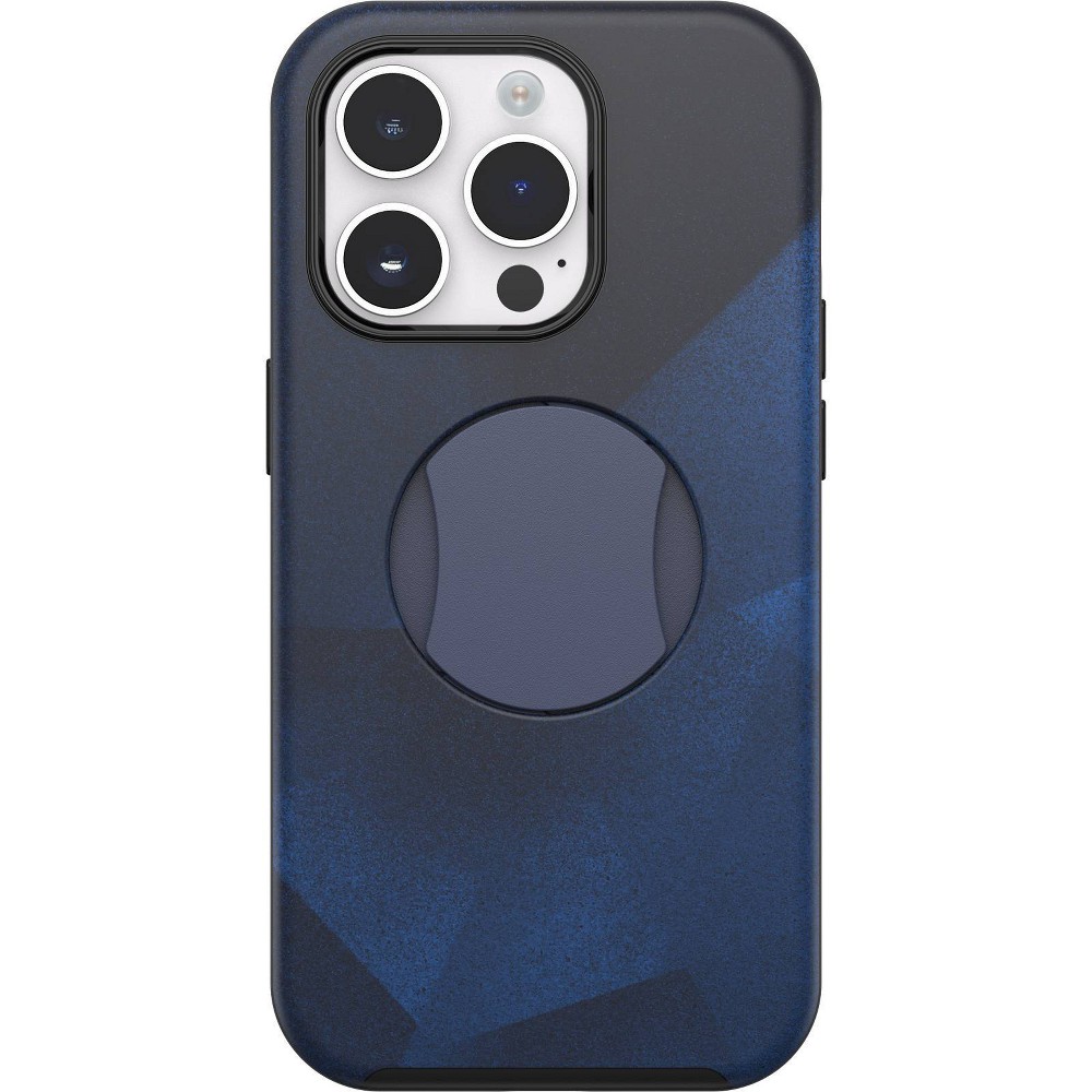 Photos - Case OtterBox Apple iPhone 14 Pro OtterGrip Symmetry Series  - Blue Storm 