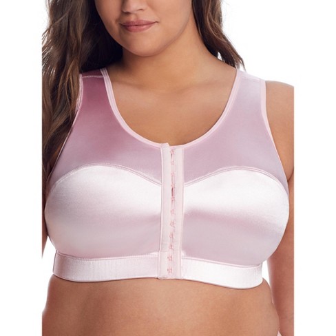 Enell Women's High Impact Wire-Free Sports Bra - 100-00-4 4 Pink Hope