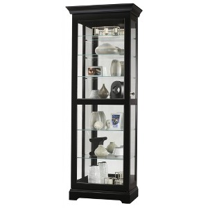 Howard Miller Martindale Iii Curio Cabinet 680578 Black Satin - 1 of 3