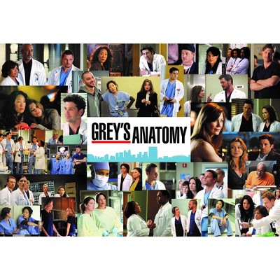 Toynk Grey's Anatomy Collage 1000 Piece Jigsaw Puzzle