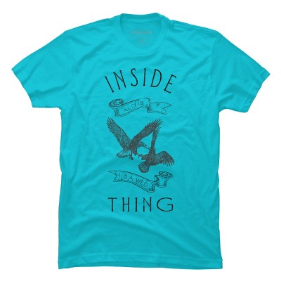 Men's Design By Humans Inside All Of Us Is A Wild Thing By magdadesign T-Shirt