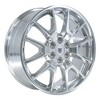 OE Wheels LLC CA12-20080-6120-53P Polished Wheel Painted (20 x 8. inches /6 x 120 mm, 53 mm Offset) - 3 of 4
