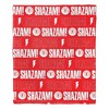 Warner Bros. DC Comics Shazam Shazam Pattern Silk Touch Throw Blanket 50x60 Inches - 3 of 4