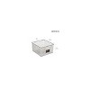 mDesign Bedroom Closet Storage Organizer Basket, Label Slot, 2 Pack, Matte Black - 3 of 4