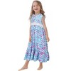 Girls Nightgowns Sleepwear Short Sleeve Pajama Dress Soft Princess Cute Sleepshirt - 4 of 4