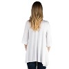 24seven Comfort Apparel Women's Maternity Open Front Cardigan - 3 of 4