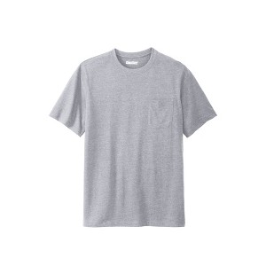 KingSize Shrink-Less Lightweight Pocket Crewneck T-Shirt - 1 of 4