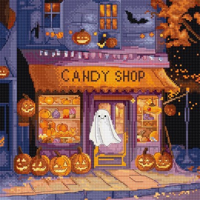 Letistitch Pumpkin Lane L9950 Counted Cross Stitch Kit : Target
