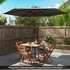 Tangkula 7.5 ft Patio Umbrella Outdoor Heavy Duty Market Umbrella w/ Push Button Tilt - 3 of 4