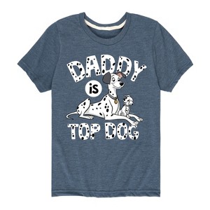 Boys' - 101 Dalmatians - Daddy Is Top Dog Short Sleeve Graphic T-Shirt - 1 of 4