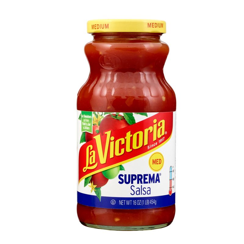 La Victoria Suprema Salsa Medium - 16oz, 1 of 7