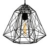 CWI Lighting Bagheera 1 Light Down Pendant With Black Finish - 3 of 4