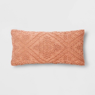 Tufted Throw Pillow Terracotta - Threshold™