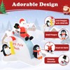 Tangkula 6 Ft Christmas Inflatable w/ LED lights Lighted Xmas Inflatable Indoor/Outdoor - 2 of 2