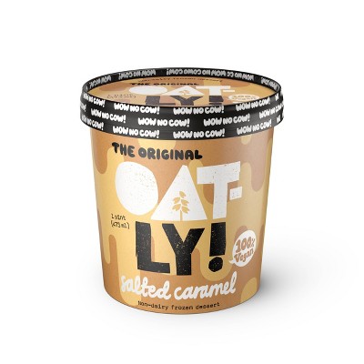 Oatly Salted Caramel Non-Dairy Frozen Dessert - 16oz