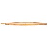 Storied Home Mango Wood and Stainless Steel Folding Cheese and Serving Board with Handle and Magnets Closure, Natural and Gold - 3 of 4