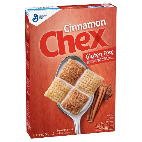 Gluten Free Cereal >> Cinnamon Chex Gluten Free Breakfast Cereal 12 1oz General Mills Gluten Free Cereal >> Cinnamon Chex Gluten Free Breakfast Cereal 12 1oz General Mills