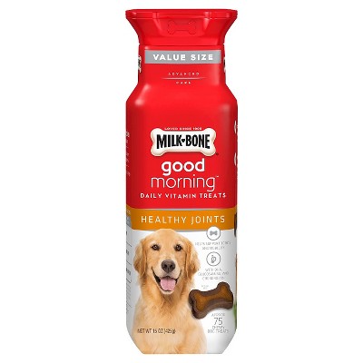 Milk-Bone Good Morning Healthy Joints Daily Vitamin Treats for Dogs - 15oz