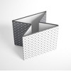 Bacati - Playful Fox Gray/white Arrow Storage Box Large - 4 of 4