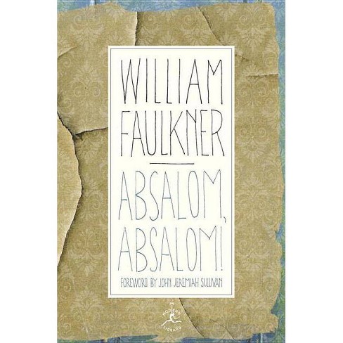 Absalom Absalom Modern Library Hardcover By William