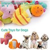 Itopfox 27 Pack Puppy Squeaky Toy, Different Designs Squeakers Pet Toys, Cute Bulk Plush Dog Toys for Small Dogs - 4 of 4