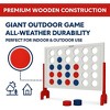 Bolaball 4-in-a-Row Jumbo Game, 1.8 FT Indoor & Outdoor Family Fun Yard Game - 4 of 4
