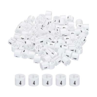 Unique Bargains Easy to Remove Reusable Easy to Recognize Hanger Markers Label