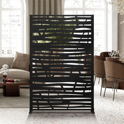 PexFix Outdoor Privacy Screen Garden Fence in Jungle Pattern