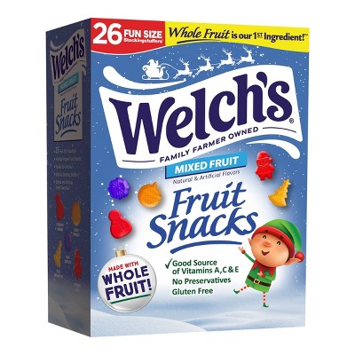 Welch's Christmas Mixed Fruit Snacks - 13oz/26ct