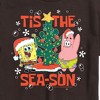 Men's - SpongeBob SquarePants - Tis The Season Christmas Spongebob and Patrick Short Sleeve Graphic T-Shirt - 2 of 4