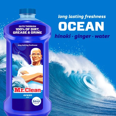 Mr. Clean Ocean All-Purpose Floor Cleaning Liquid - 41 fl oz